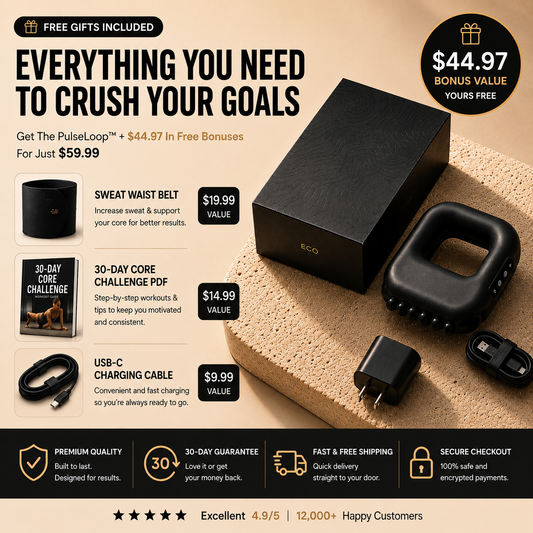 PulseLoop Hands-Free Muscle Recovery System
